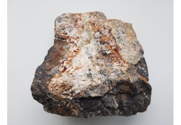 Unikatowa szczotka kryształów cerusytu z Janowic Wlk.