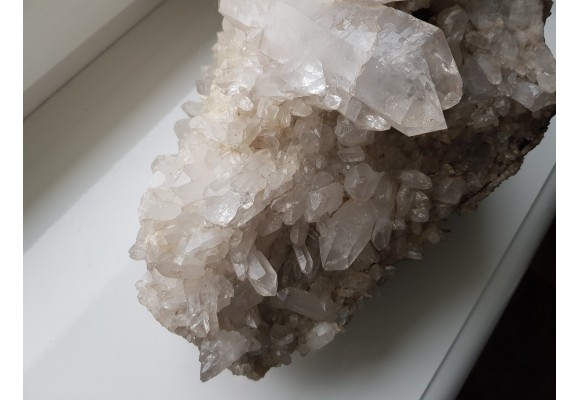 Muzealna szczotka kryształów górskich z Jegłowej