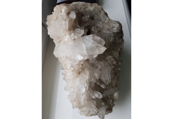 Muzealna szczotka kryształów górskich z Jegłowej