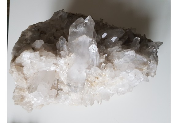 Muzealna szczotka kryształów górskich z Jegłowej