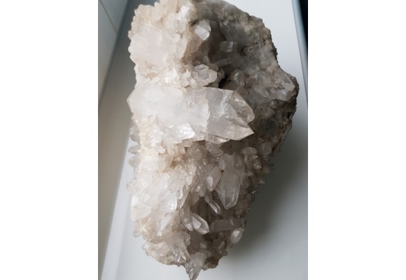 Muzealna szczotka kryształów górskich z Jegłowej