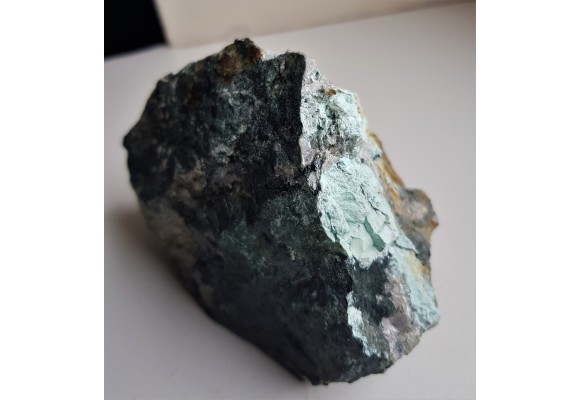 Chryzokola z kop. Einigkeit w Miedziance