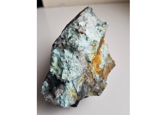 Chryzokola z kop. Einigkeit w Miedziance