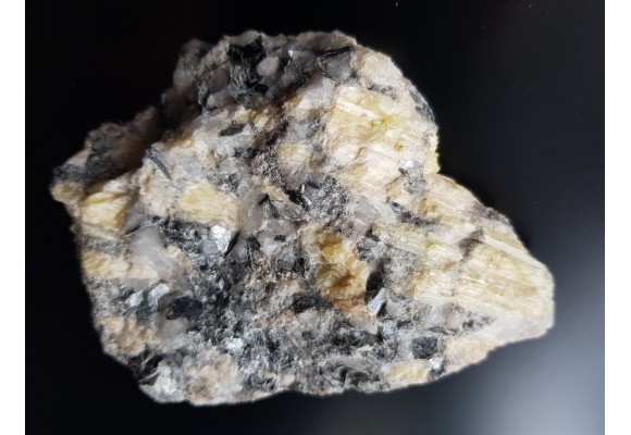 Topaz w grejzenie z Altenbergu (Góry Kruszcowe, Niemcy)