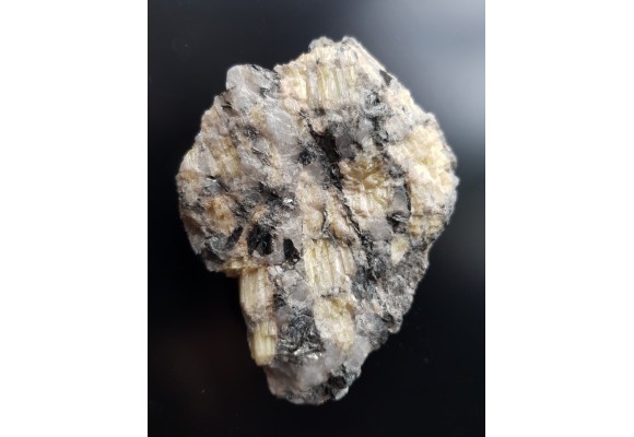 Topaz w grejzenie z Altenbergu (Góry Kruszcowe, Niemcy)