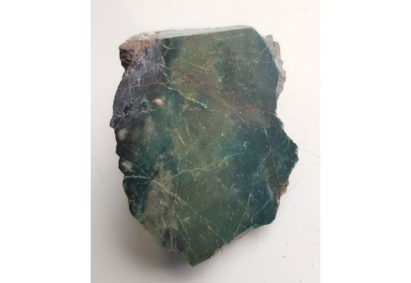 Zielony jaspis z okolic Kamiennej Góry