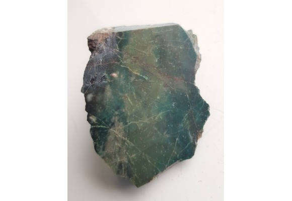 Zielony jaspis z okolic Kamiennej Góry