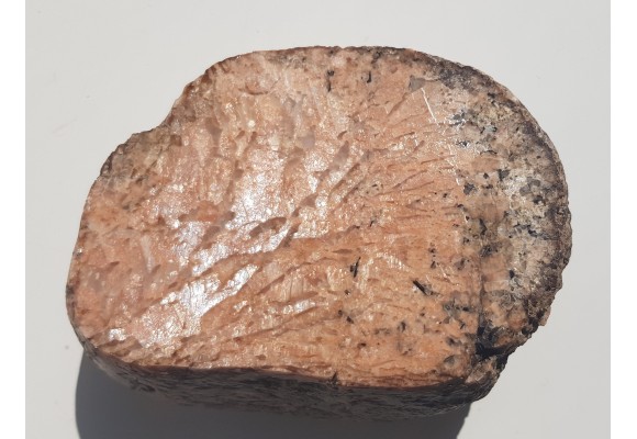 Wyjątkowy pegmatyt ze skaleniami z efektem adularescencji, eratyk, lubuskie