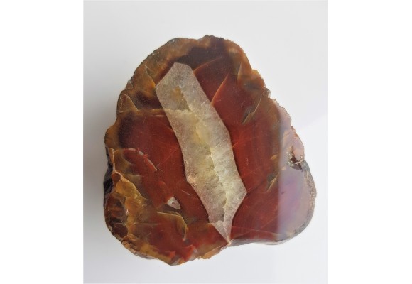 Agat "rzeczny" z Bobru w Sudetach (river agate)