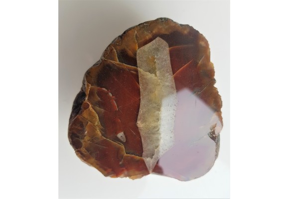 Agat "rzeczny" z Bobru w Sudetach (river agate)