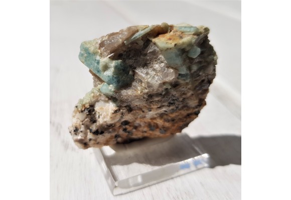 Akwamaryn z Ptasich Gniazd k. Szklarskiej Poręby