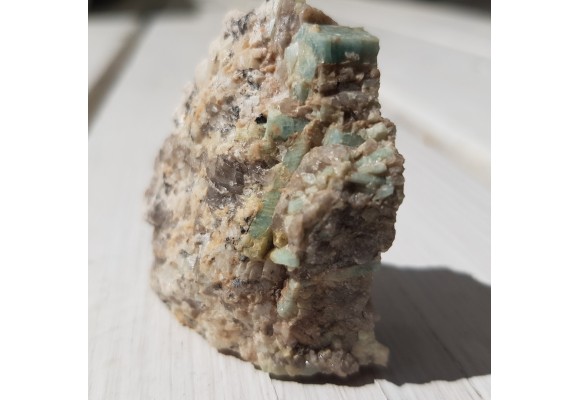 Akwamaryn z Ptasich Gniazd k. Szklarskiej Poręby