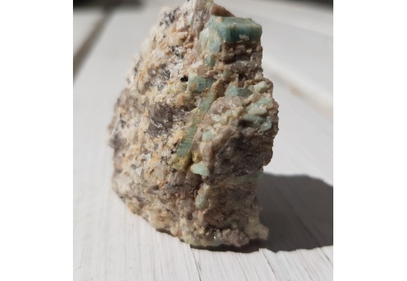 Akwamaryn z Ptasich Gniazd k. Szklarskiej Poręby