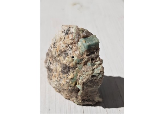 Akwamaryn z Ptasich Gniazd k. Szklarskiej Poręby