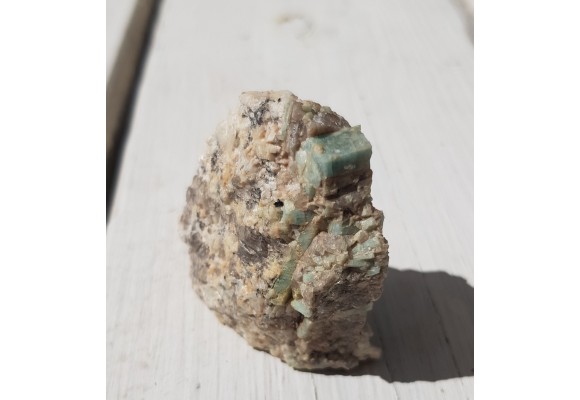 Akwamaryn z Ptasich Gniazd k. Szklarskiej Poręby