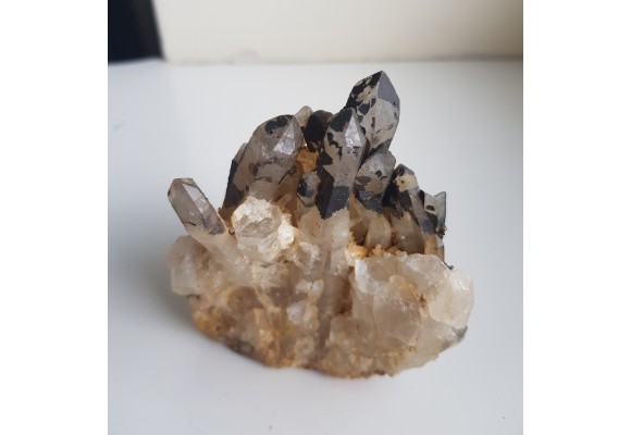 Szczotka kwarcowa z granitów południowej części Opolszczyzny