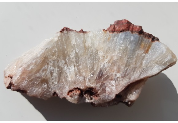 Wachlarzowe, igiełkowate skupienia kwarcu z Sokołowca