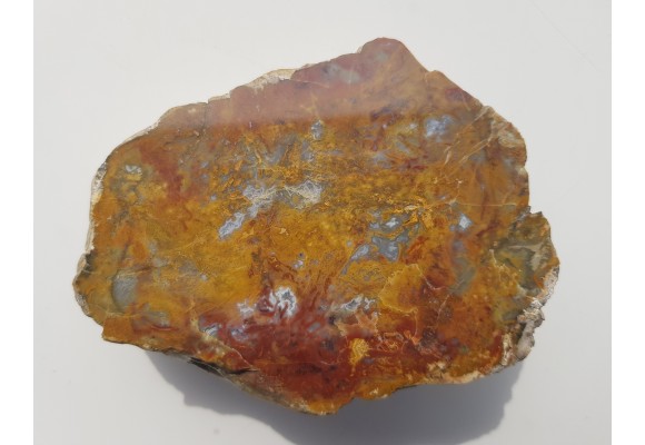 Jaspiso-agat z aluwiów Nysy Kłodzkiej