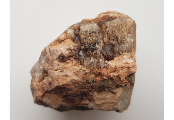 Szczotka skaleniowo-kwarcowa z okolic Jeleniej Góry