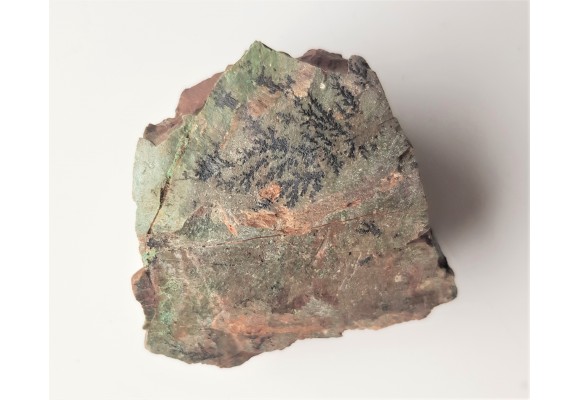 Chryzokola na ryolicie z Okrzeszyna