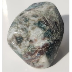 Pegmatoid z szafirem ze Złotego Stoku