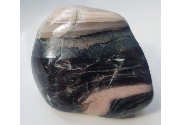 Skała z rodonitem z Rumunii