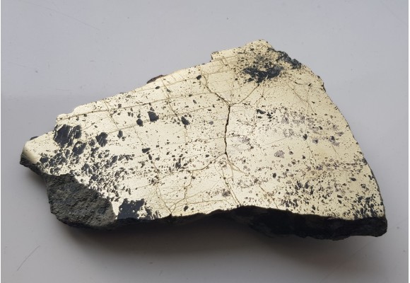 Duży, efektowny okaz chalkopirytu z Ciechanowic