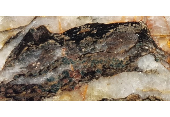 Spinel (gahnit), staurolit, granaty i min. kruszcowe z Gierczyna