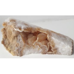 Kwarce pokryte drobnokrystalicznym SiO2 i chalcedonem ze Sławniowic