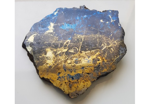 Kowelin i chalkopiryt z Lubina (KGHM)