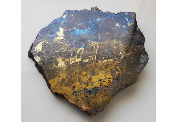 Kowelin i chalkopiryt z Lubina (KGHM)