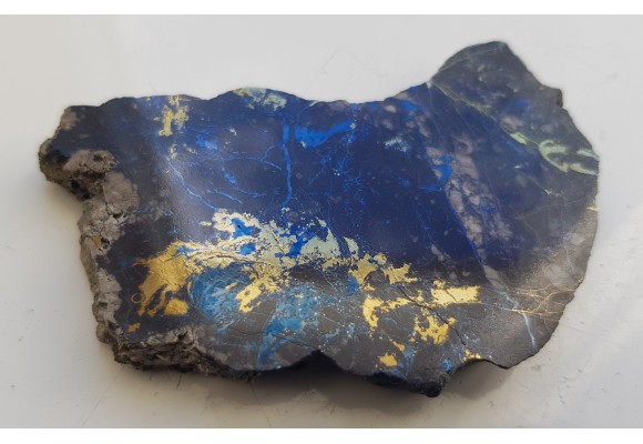 Kowelin i chalkopiryt z Lubina (KGHM)