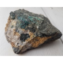 Srebro rodzime z Miedzianki w Sudetach