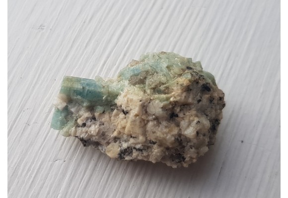 Akwamaryn z Ptasich Gniazd k. Szklarskiej Poręby