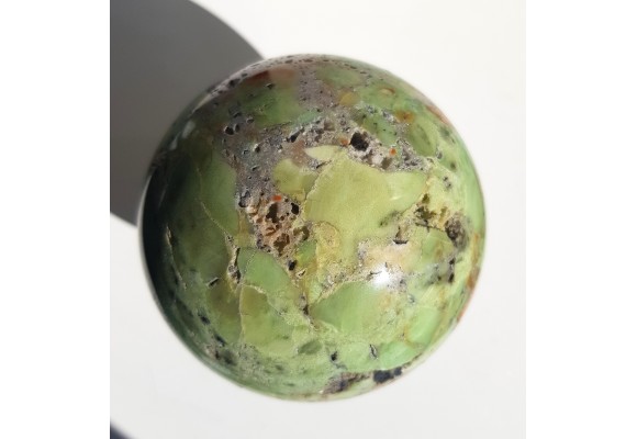 Duża kula z chryzoprazu ze Szklar