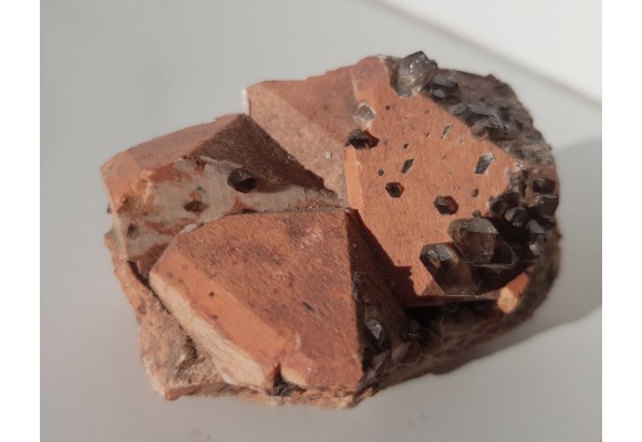 Szczotka skaleniowo-kwarcowa z okolic Jeleniej Góry