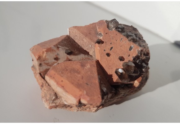 Szczotka skaleniowo-kwarcowa z okolic Jeleniej Góry