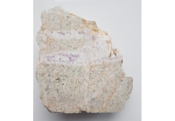 Żyła kwarcowo-ametystowa z Masywu Ślęży