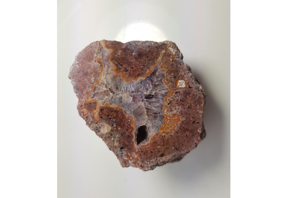 Ametyst w litofyzie z Nowego Kościoła