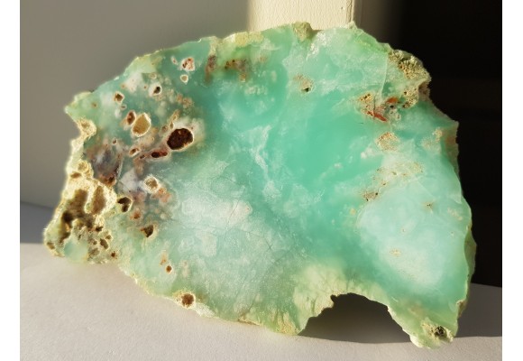 Chryzopraz ze Szklar k. Ząbkowic Śląskich