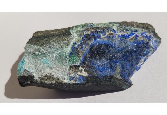 Chalkonatronit z kopalni Rudna (KGHM)