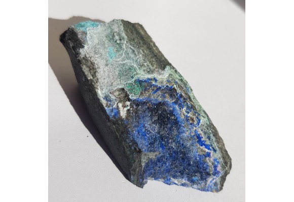 Chalkonatronit z kopalni Rudna (KGHM)