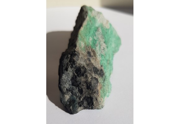 Chalkonatronit z kopalni Rudna (KGHM)