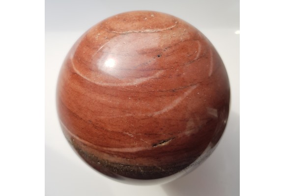 Kula z dewońskiego kwarcytu z Głuchołaz