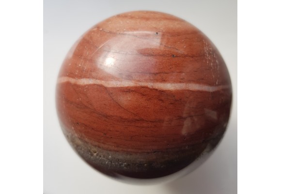 Kula z dewońskiego kwarcytu z Głuchołaz