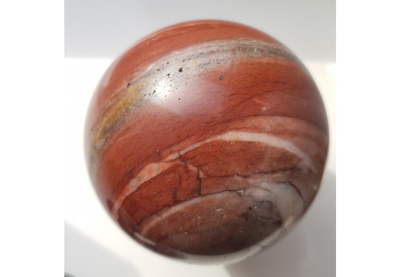 Kula z dewońskiego kwarcytu z Głuchołaz