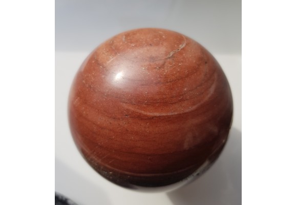 Kula z dewońskiego kwarcytu z Głuchołaz