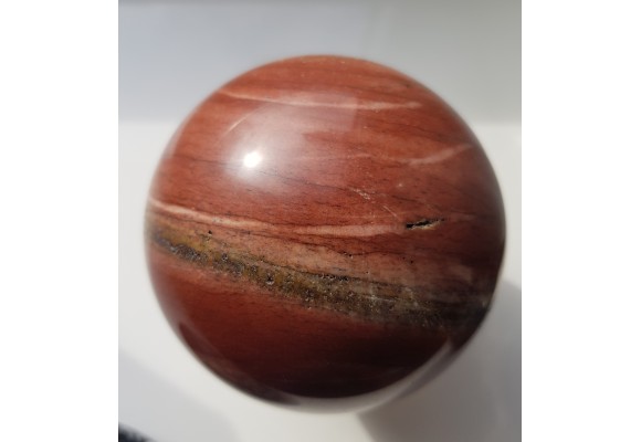 Kula z dewońskiego kwarcytu z Głuchołaz