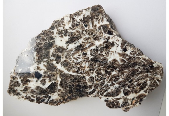 Przerost kwarcu dymnego ze skaleniem potasowym z Piławy Grn.