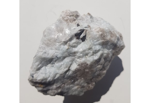 Krystaliczny kasyteryt w pegmatycie z Piławy Grn.